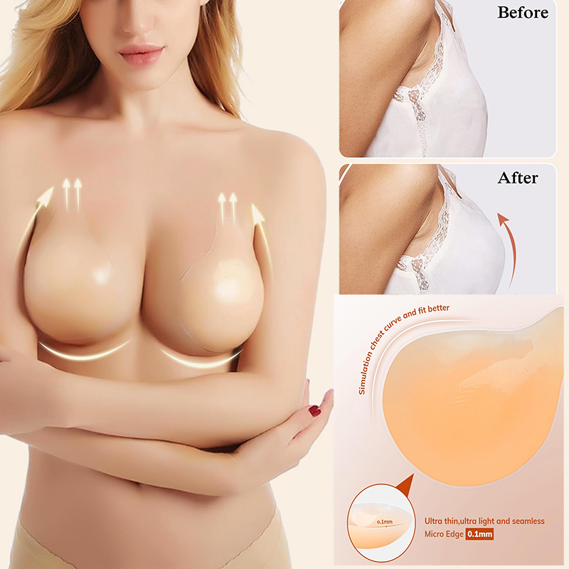 1/2 Pairs Women Sticky Bra Pus - مراجعة Strapless Bra Adhesive وسعره