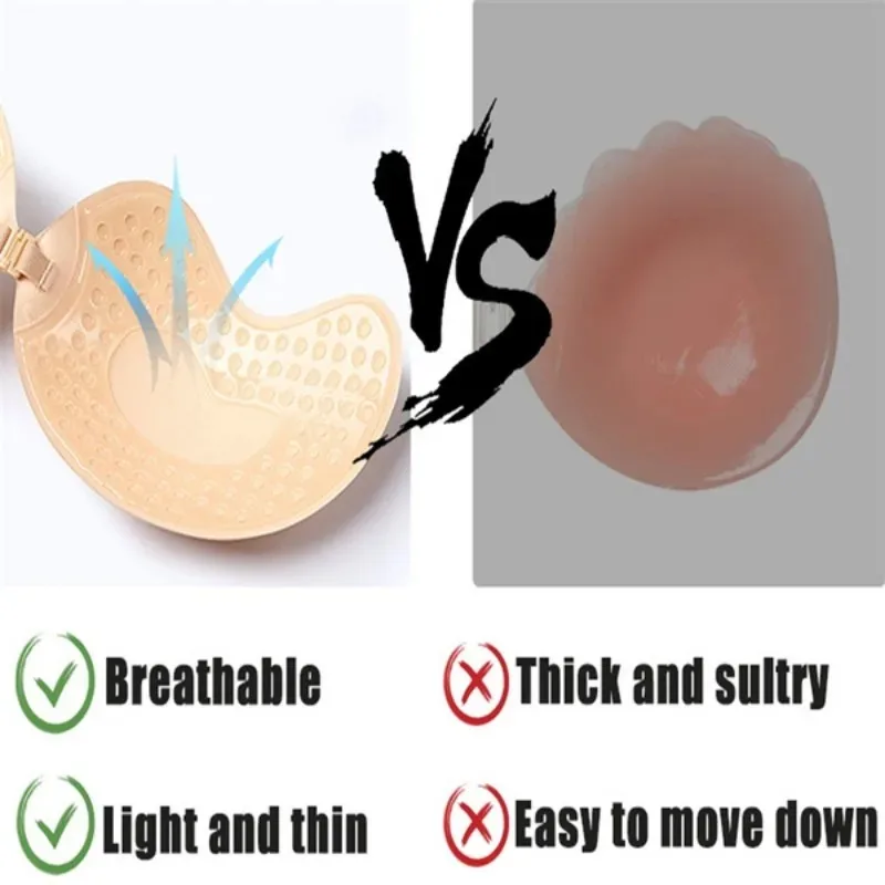1/2Pc Invisible Push Up Bra Su - مراجعة Push Up Bra Silicone وسعره