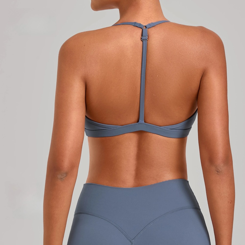 Gym Workout Fitness Top Adjust - مراجعة Sports Bra Racerback وسعره
