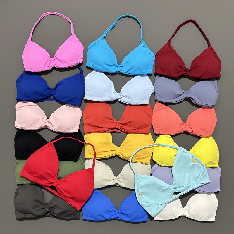Sports Strappy Bra Yoga Underw - مراجعة Sports Bra Racerback وسعره