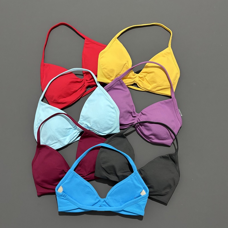 Sports Strappy Bra Yoga Underw - مراجعة Sports Bra Racerback وسعره