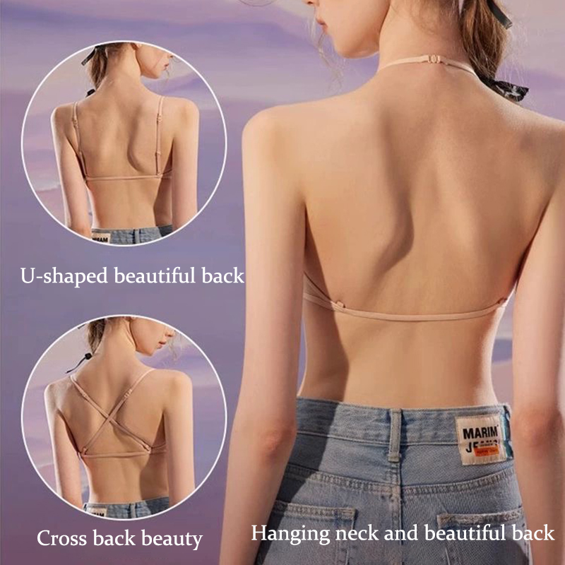 Women Seamless Bras Deep V Nec - مراجعة Sleep Bra Bralette وسعره