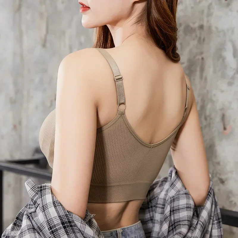 Sexy Seamless Brassiere Bras f - مراجعة Sleep Bra Bralette وسعره