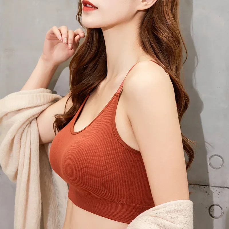 Sexy Seamless Brassiere Bras f - مراجعة Sleep Bra Bralette وسعره