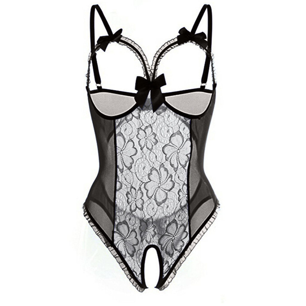 Transparent Sexy Lingerie Set  - مراجعة Sheer Bra Lace وسعره