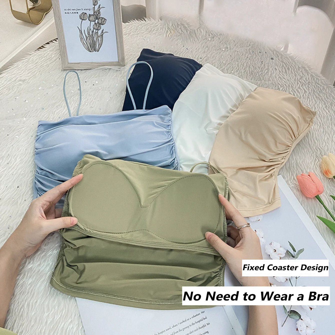 Women Crop Top Sexy Bra Seamle - مراجعة T Shirt Bra Seamless وسعره
