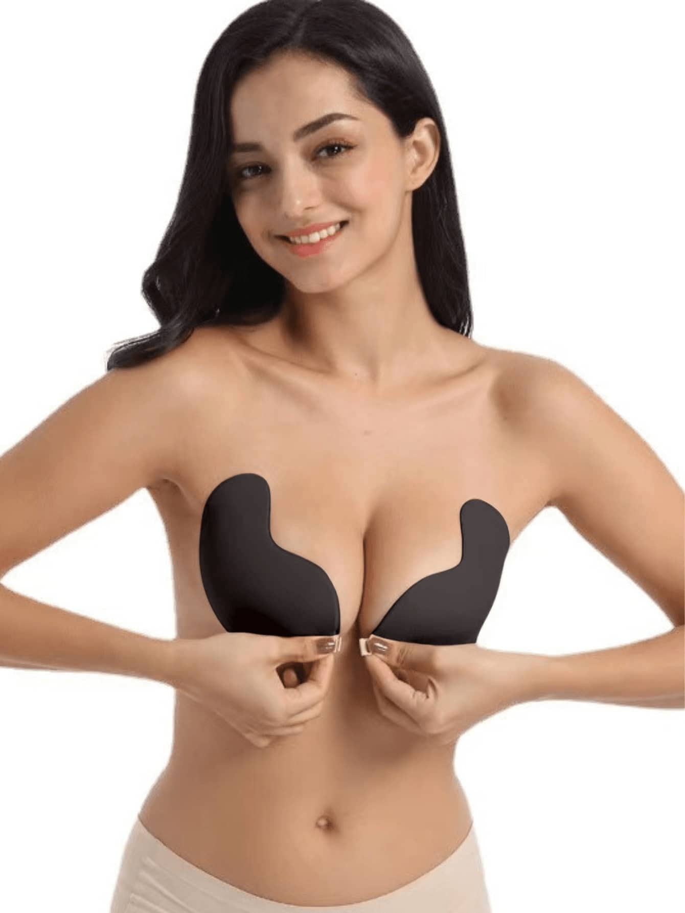 1 Pair Of Invisible Silicone B - مراجعة Push Up Bra Silicone وسعره