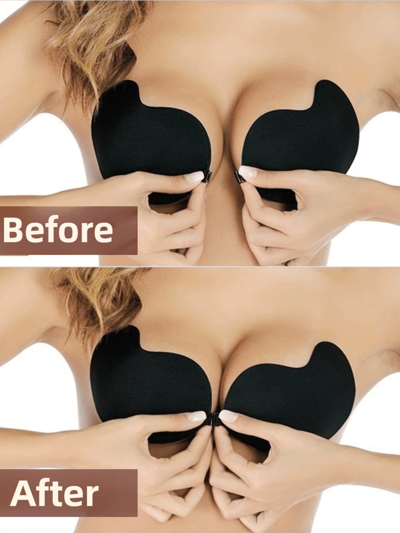 1 Pair Of Invisible Silicone B - مراجعة Push Up Bra Silicone وسعره