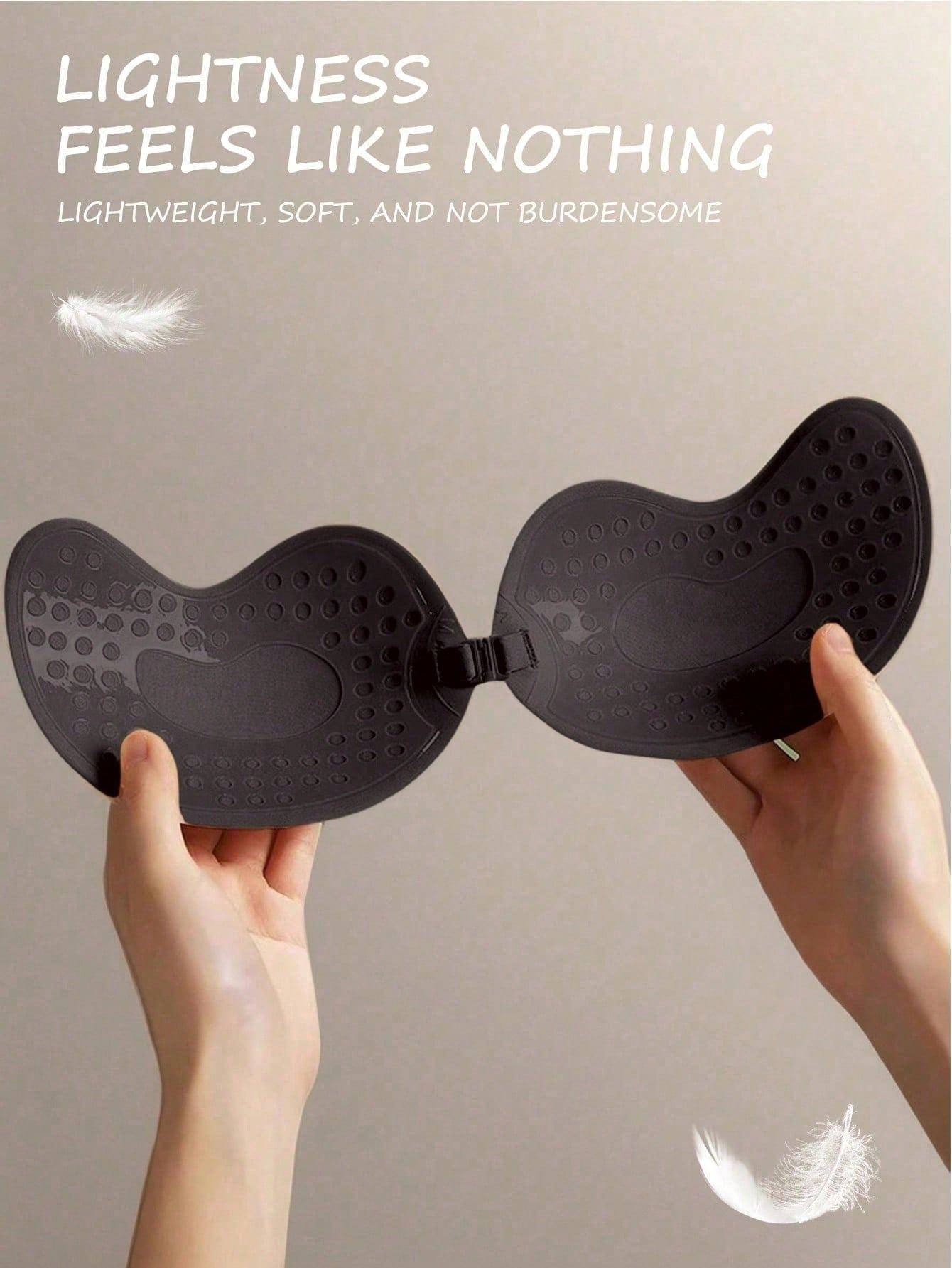 1 Pair Of Invisible Silicone B - مراجعة Push Up Bra Silicone وسعره