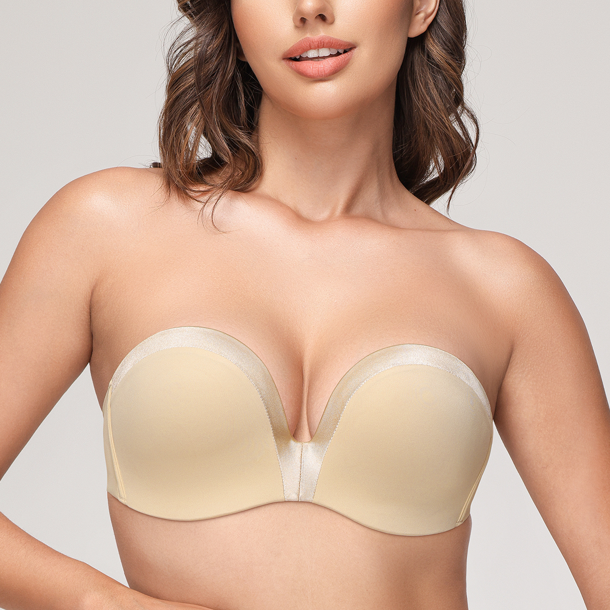 Wingslove Women Strapless Push - مراجعة Convertible Bra Multiway وسعره