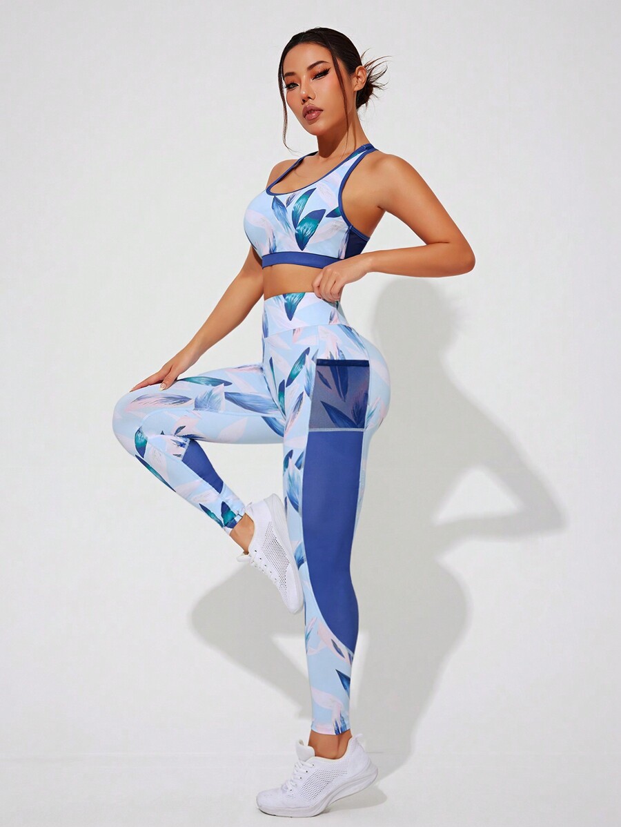 Womens Printed Racerback Sport - مراجعة Sports Bra Racerback وسعره