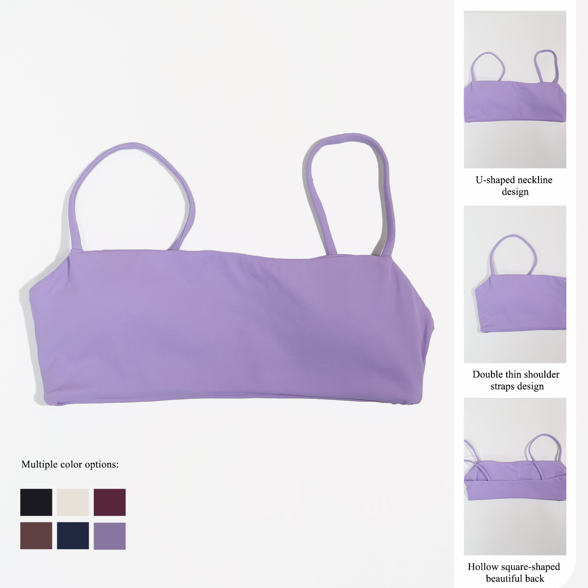 Ctenkevet New Summer Quick-dry - مراجعة Plunge Bra Push Up وسعره