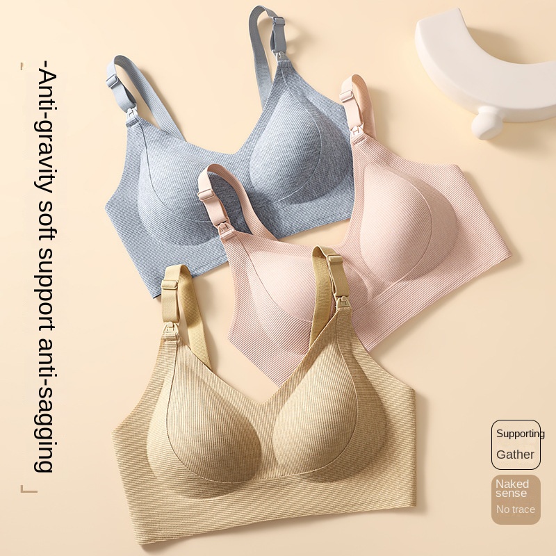 Postpartum Nursing Bra with Fr - مراجعة Nursing Bra Clip وسعره