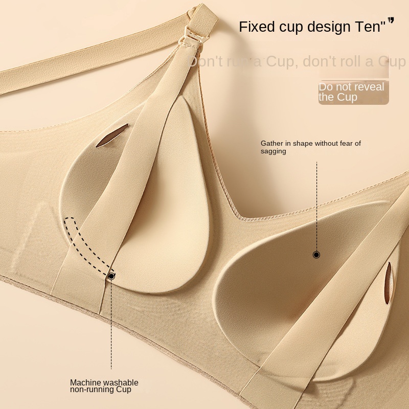 Postpartum Nursing Bra with Fr - مراجعة Nursing Bra Clip وسعره