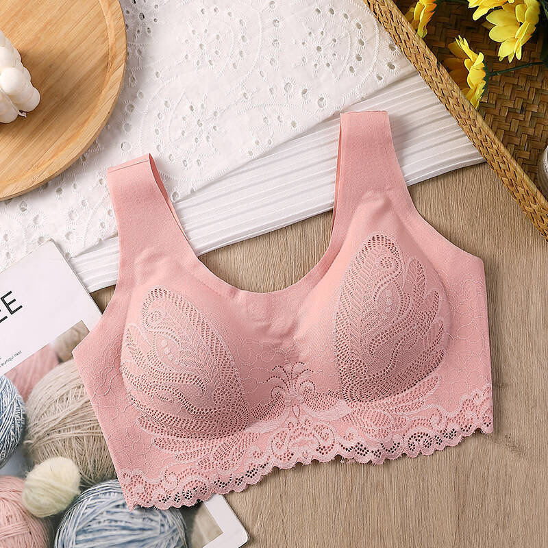 Breathable Latex Bra Seamless  - مراجعة Sleep Bra Bralette وسعره