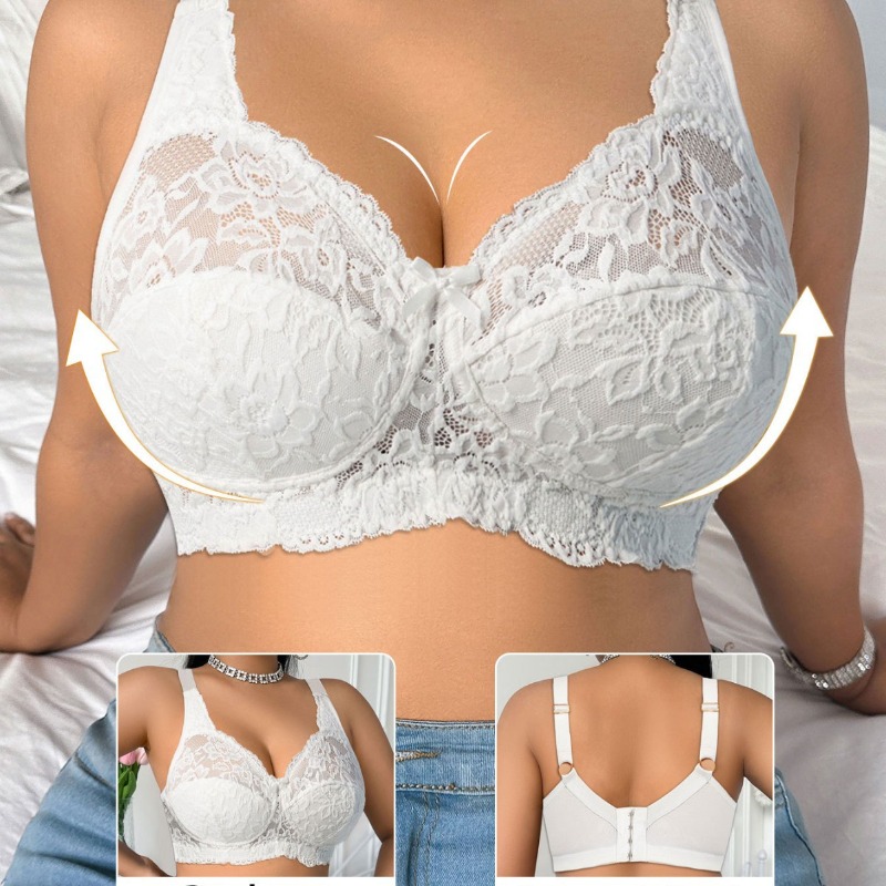 Sexy Plus Size Bra 110F Push U - مراجعة Plunge Bra Push Up وسعره