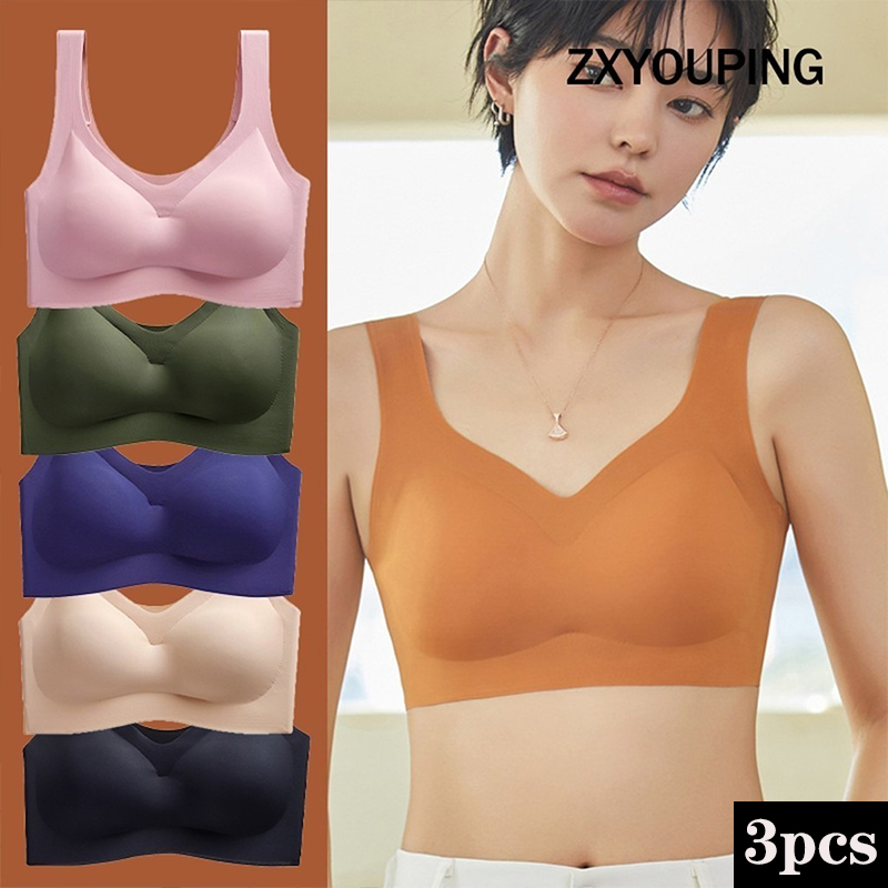 3PCS Sexy Sports Bra Seamless  - مراجعة Wirefree Bra Comfort وسعره