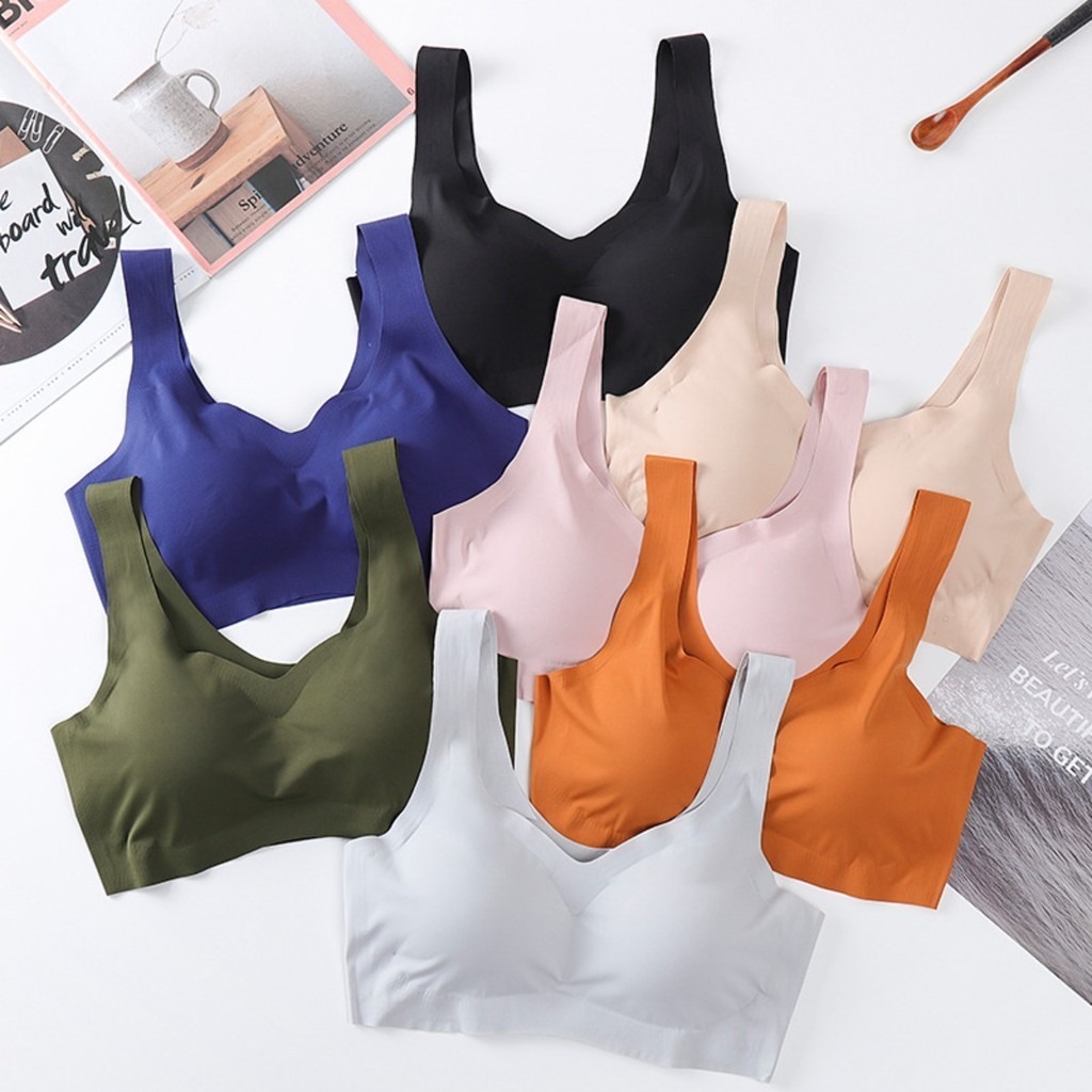 3PCS Sexy Sports Bra Seamless  - مراجعة Wirefree Bra Comfort وسعره