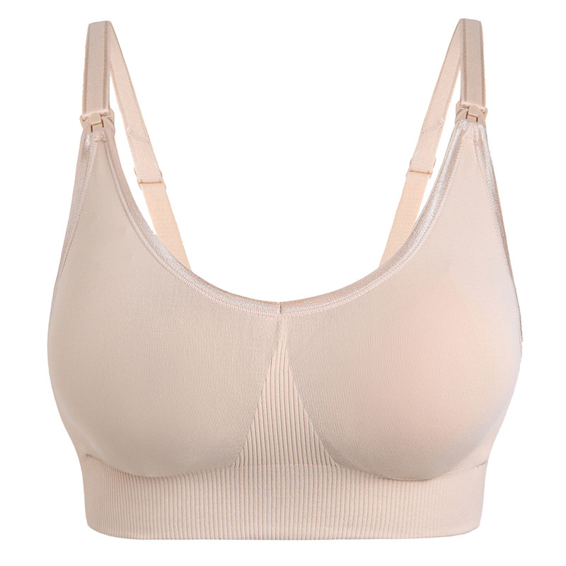 Maternity Nursing Bras Seamles - مراجعة Sleep Bra Bralette وسعره