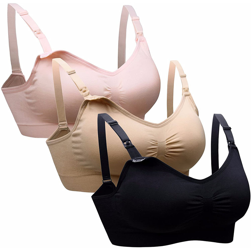 Womens Maternity  Nursing Bra  - مراجعة Sleep Bra Bralette وسعره