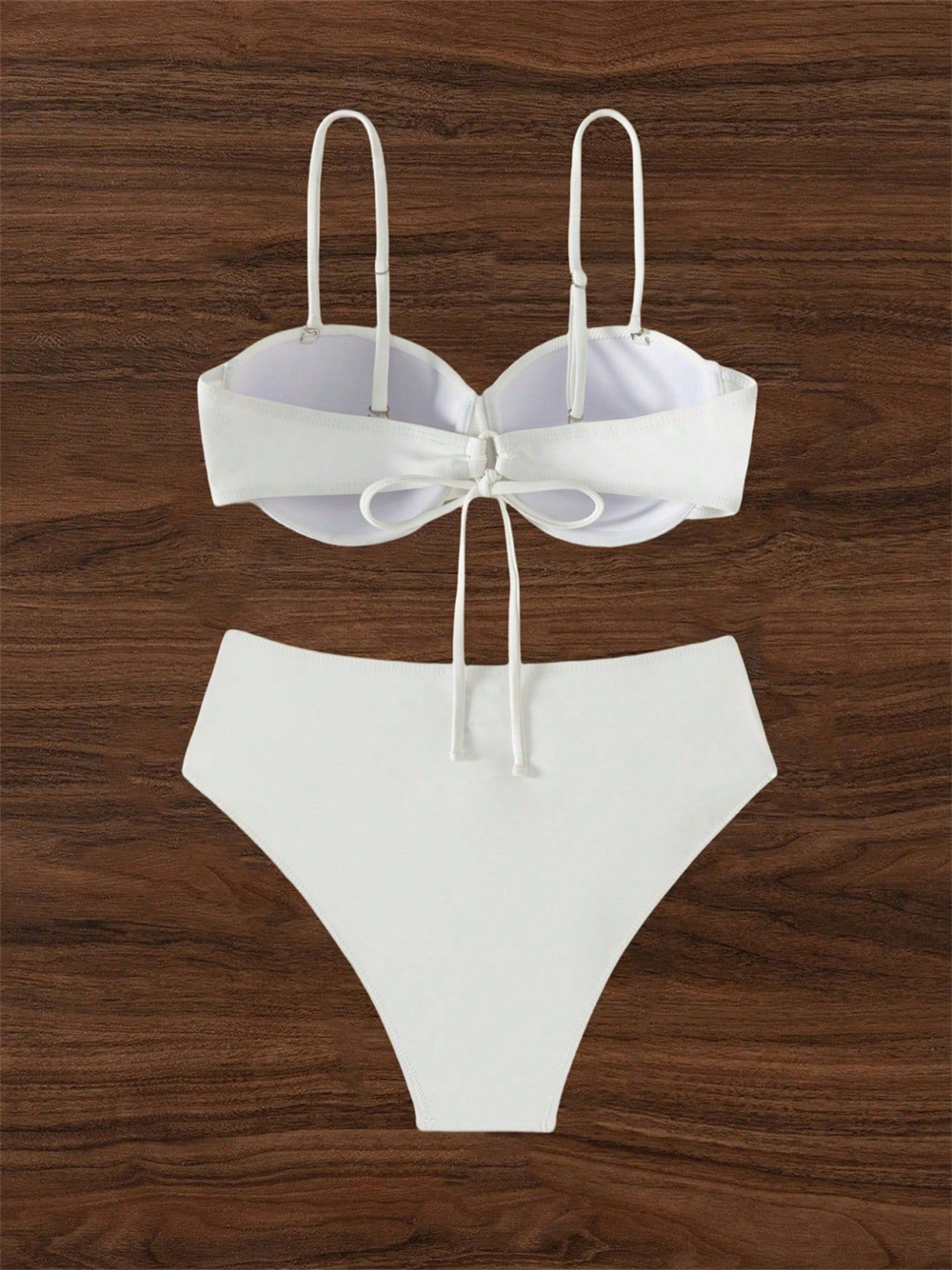 White Sling Bikini Bra Back La - مراجعة Underwire Bra Padded وسعره