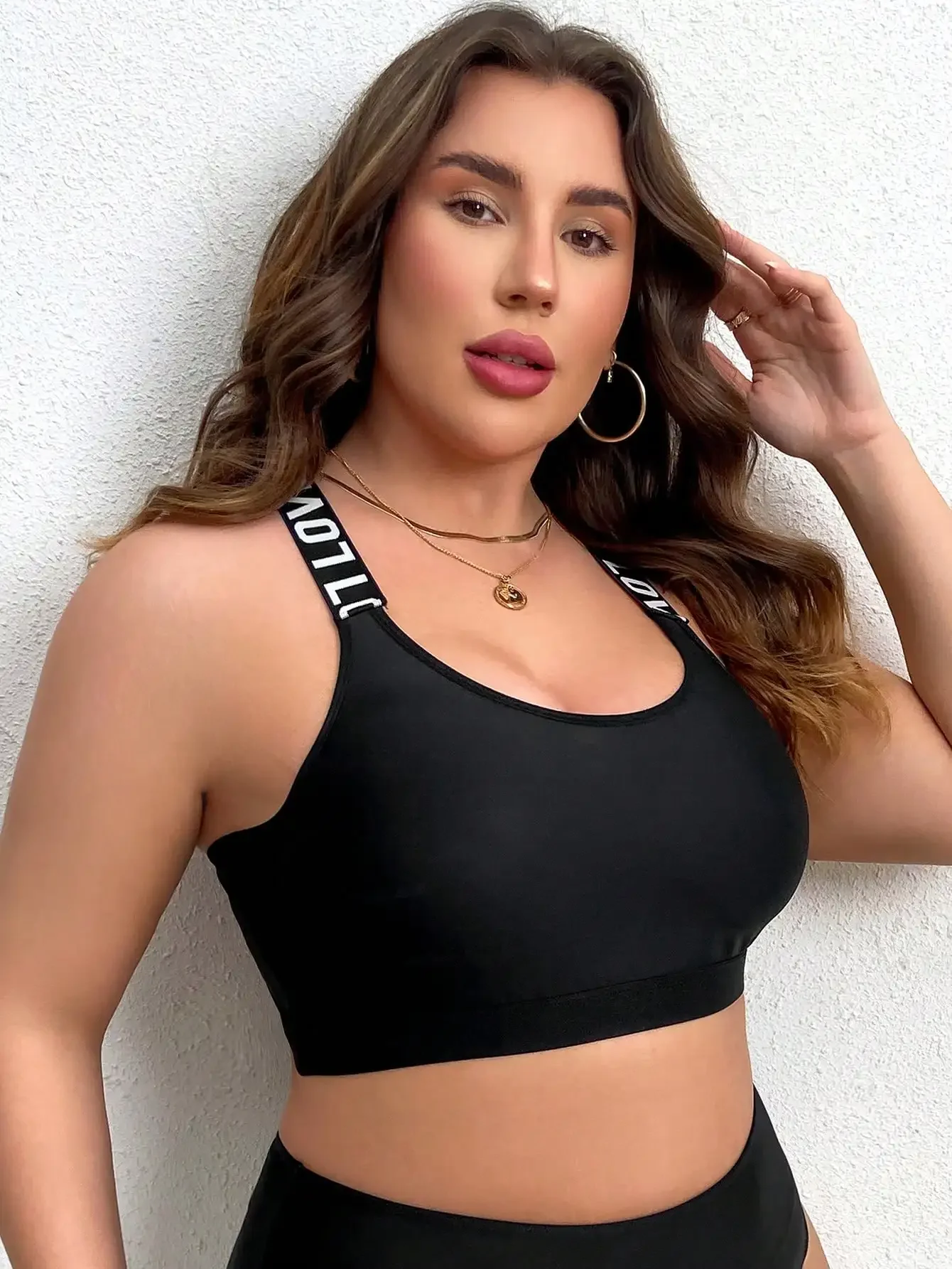 Plus Size Women Sports Bra, Bl - مراجعة Full Coverage Bra وسعره
