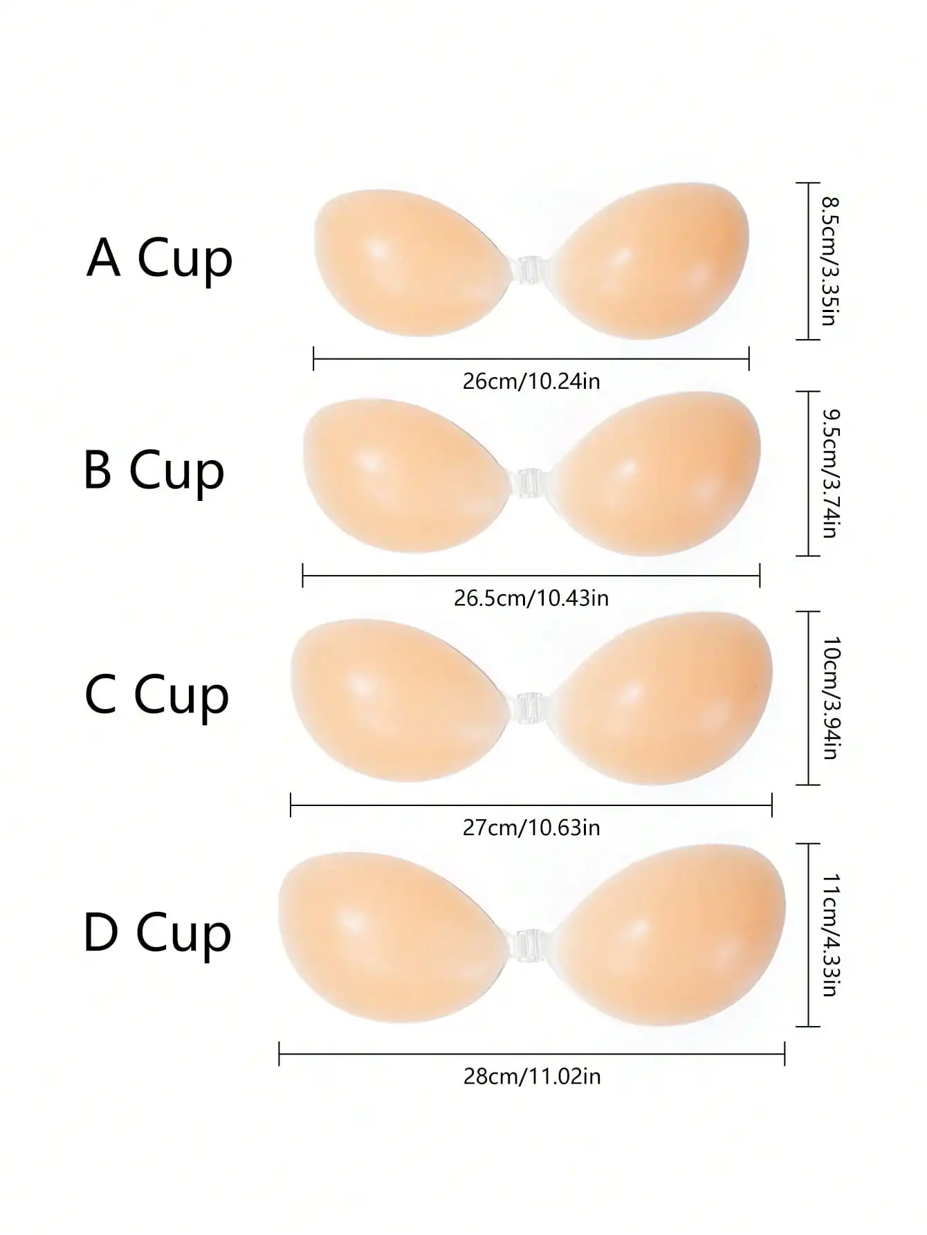 1pc Women's Silicone Sticky Br - مراجعة Strapless Bra Adhesive وسعره