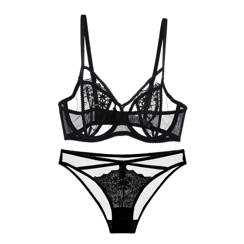 French Style Women's Bra Set M - مراجعة Minimizer Bra Women وسعره