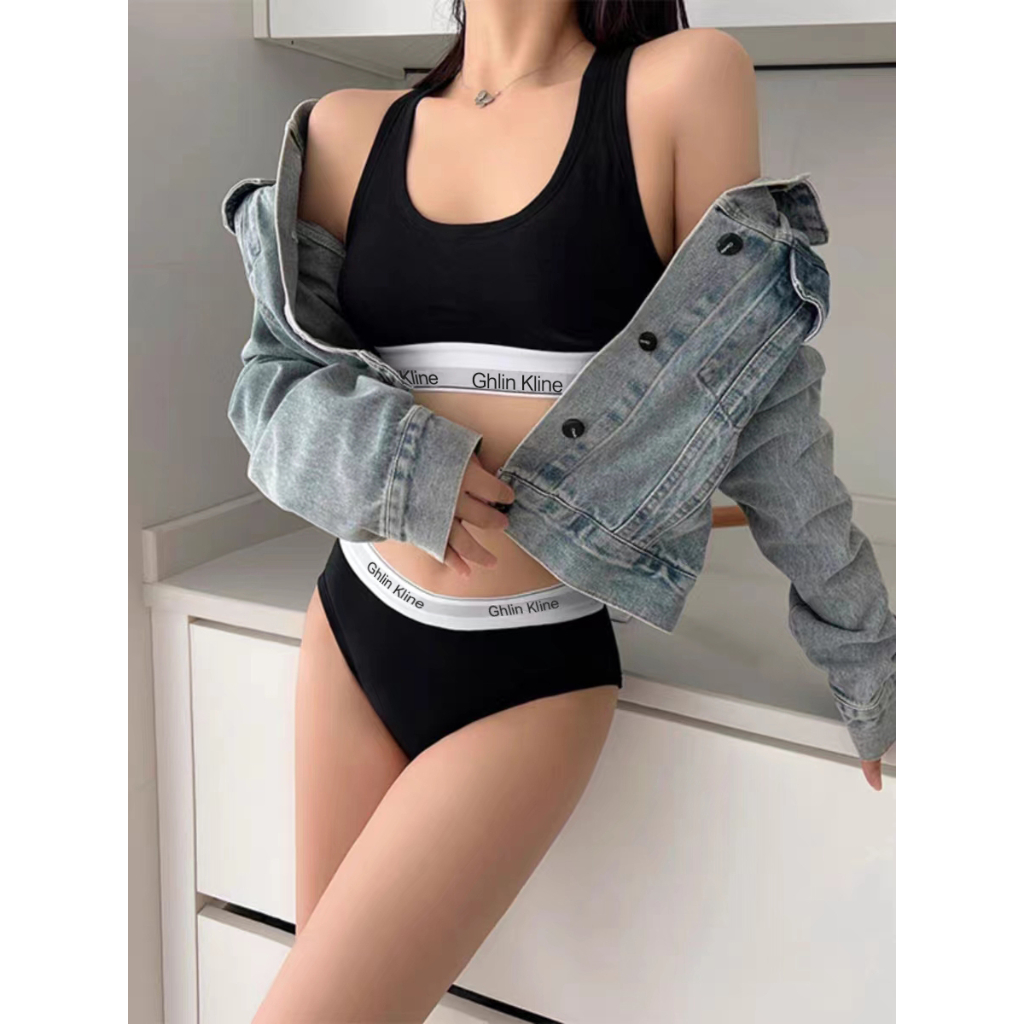 2PCS Ghlin Kline Underwear wit - مراجعة T Shirt Bra Seamless وسعره