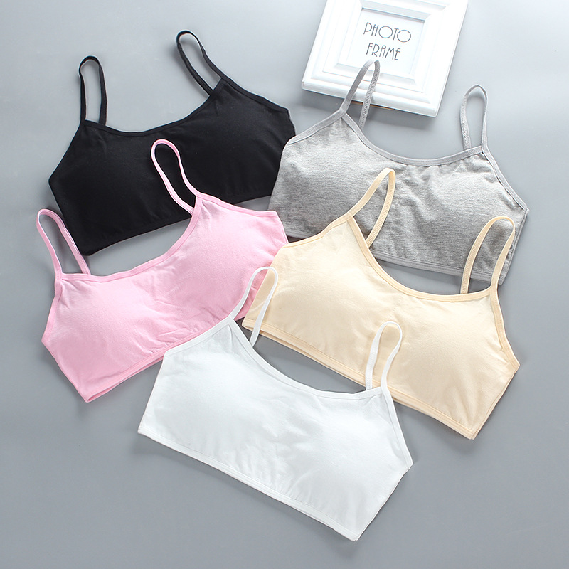 5pcs Teenage Girls Cotton Trai - مراجعة Cotton Bra Everyday وسعره