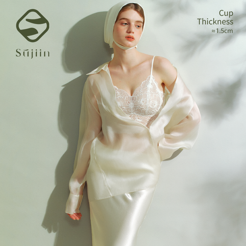 SUJIIN Sexy Lace Cami Tops for - مراجعة T Shirt Bra Seamless وسعره