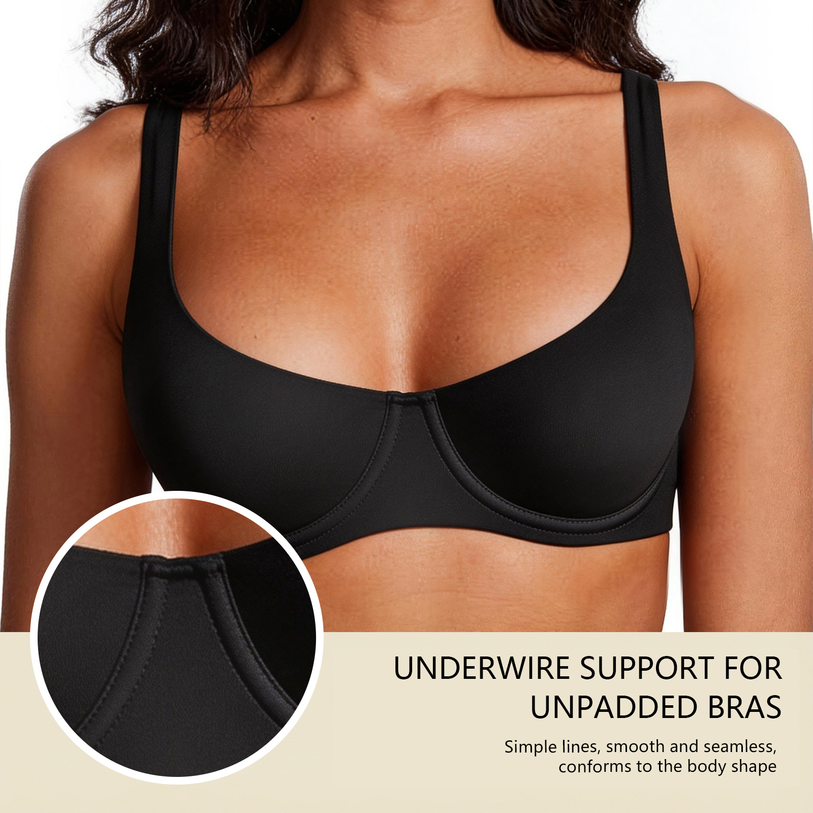 Women's Unlined Balconette Spo - مراجعة Demi Bra Balconette وسعره