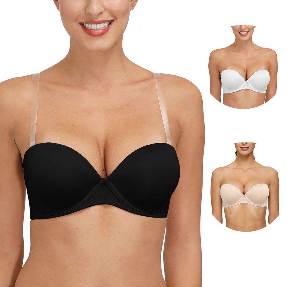 YBCG Push Up Bras for Women Th - مراجعة Convertible Bra Multiway وسعره