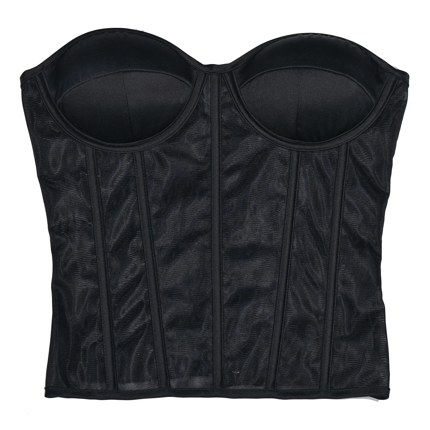 Abdominal Corset Double Layer  - مراجعة Sheer Mesh Bra وسعره