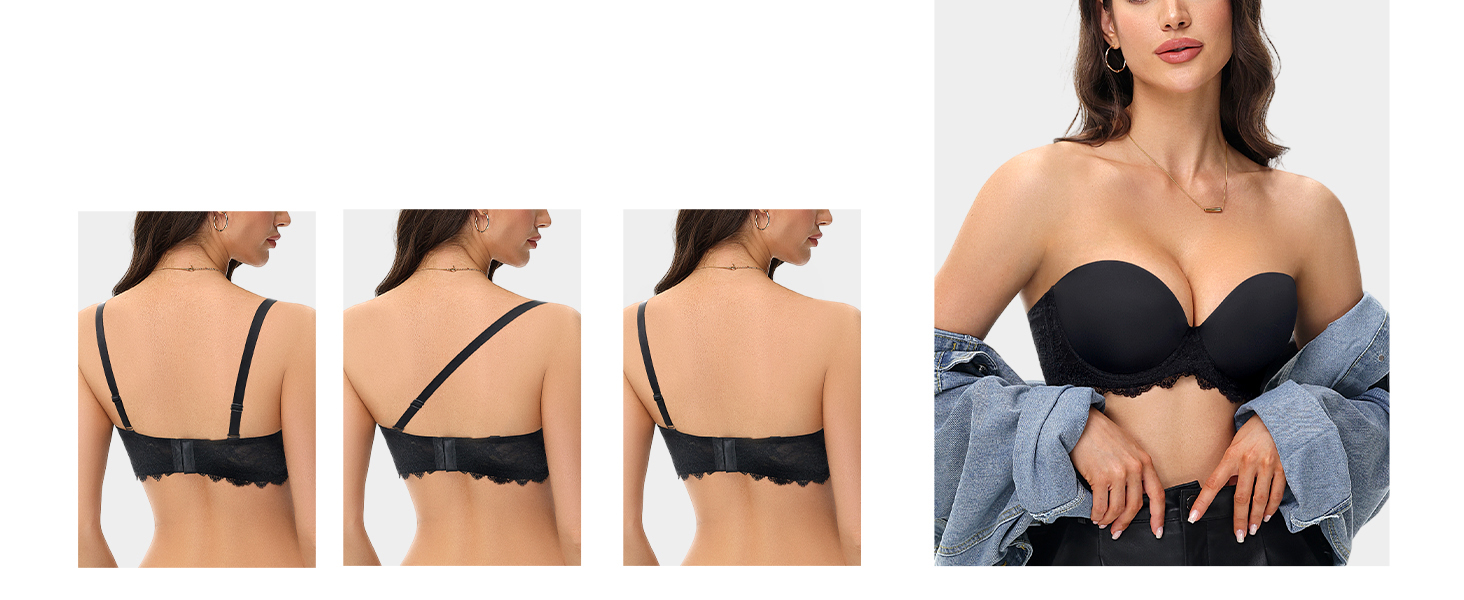 New Women Bras Sexy Lingerie L - مراجعة Convertible Bra Multiway وسعره