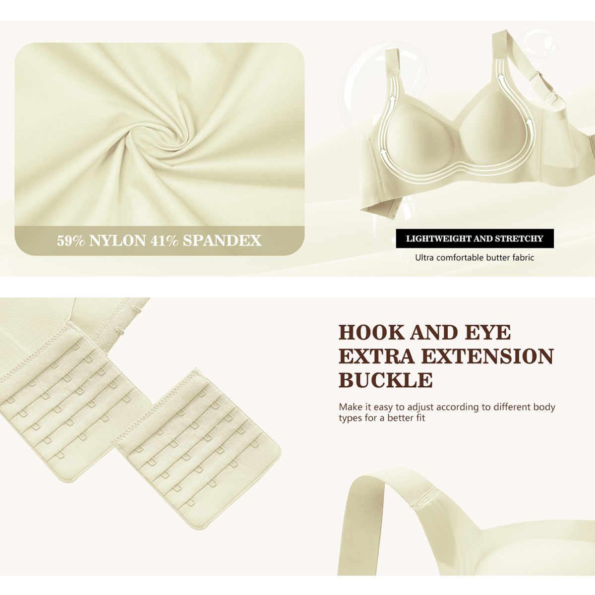Women Wirefree Bras for Women  - مراجعة Full Coverage Bra وسعره
