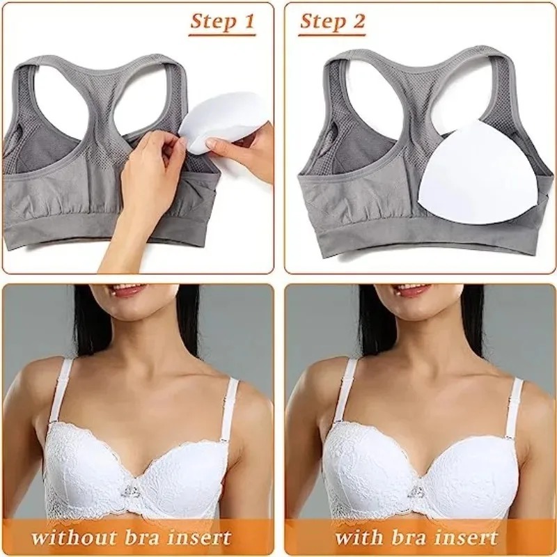 Bra Pad Ventilation Triangle C - مراجعة Push Up Bra Silicone وسعره
