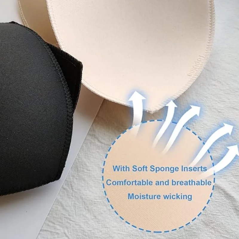 Bra Pad Ventilation Triangle C - مراجعة Push Up Bra Silicone وسعره