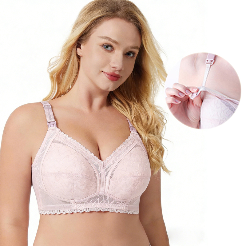 Plus Size EFG Cup Lace Trim Ma - مراجعة Nursing Bra Clip وسعره