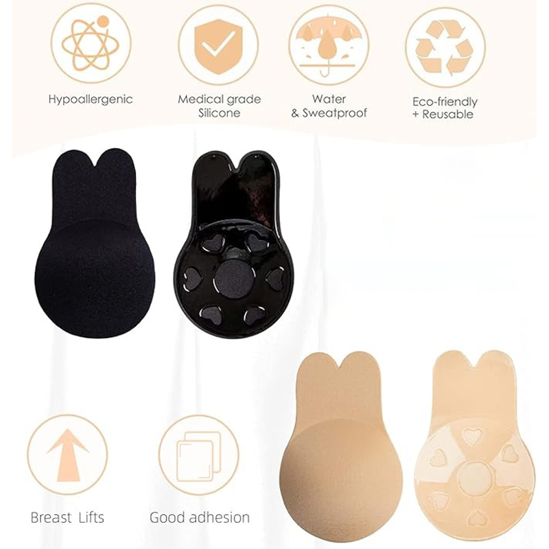 FallSweet 1 Pair Women's Invis - مراجعة Push Up Bra Silicone وسعره