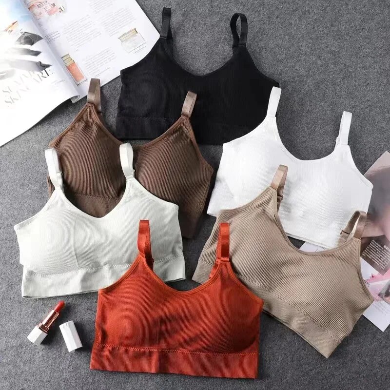 Women Seamless Brassiere Bra F - مراجعة Sleep Bra Bralette وسعره