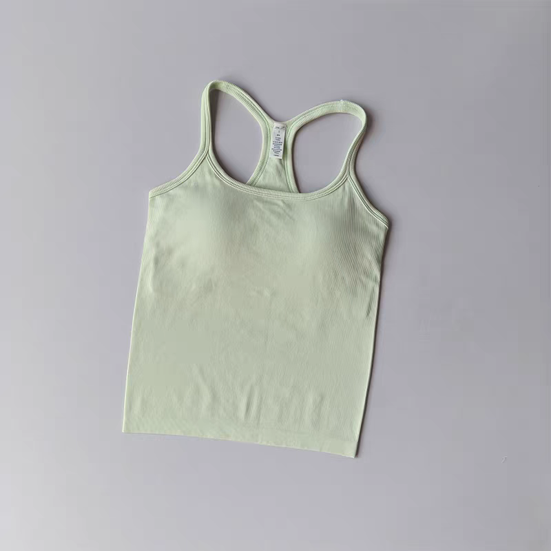 Summer Women's Yoga Camisole S - مراجعة T Shirt Bra Seamless وسعره