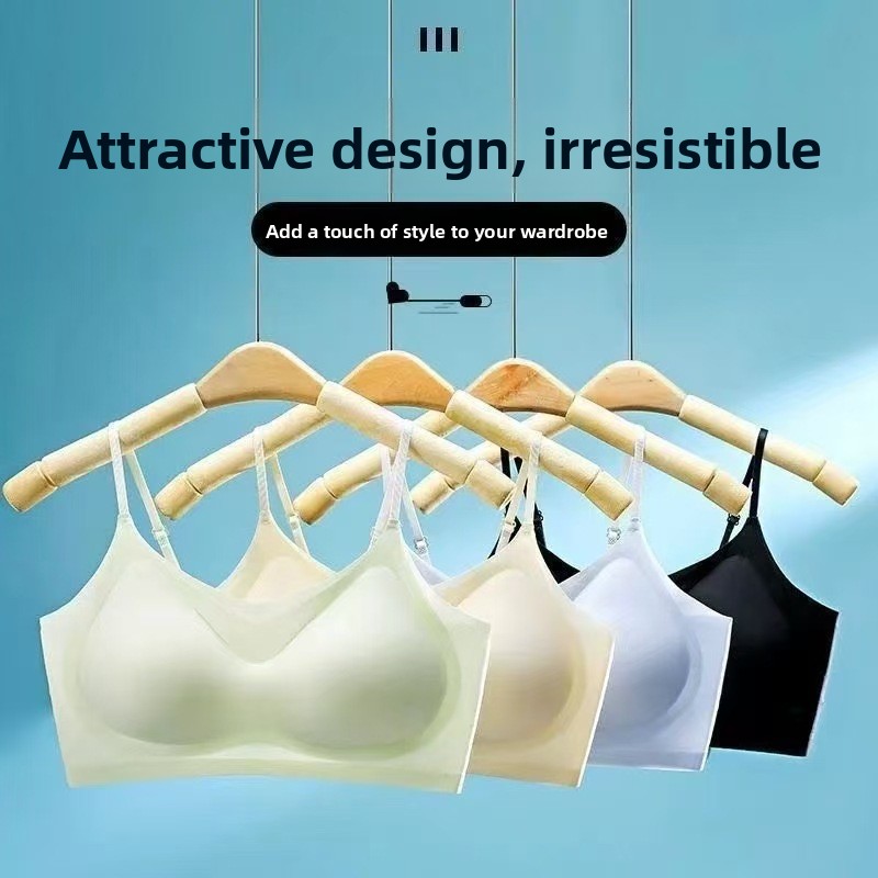 Ice Silk Sleep Bra Tank Top Wo - مراجعة Sleep Bra Bralette وسعره