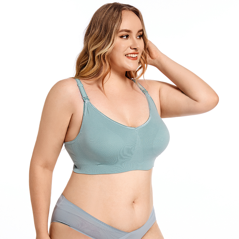 Plus Size Wireless Maternity B - مراجعة Nursing Bra Clip وسعره