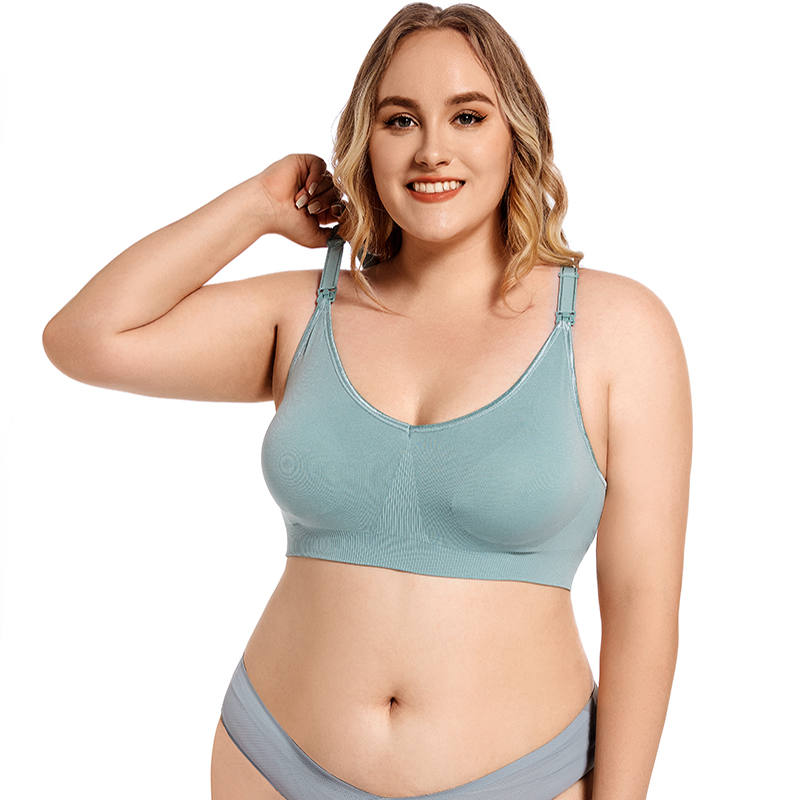 Plus Size Wireless Maternity B - مراجعة Nursing Bra Clip وسعره