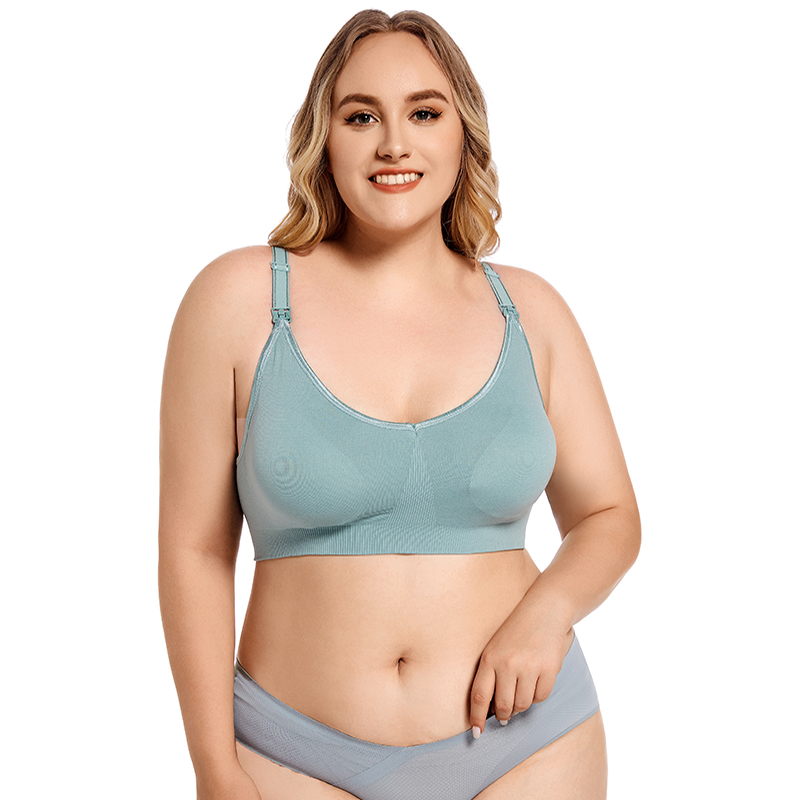 Plus Size Wireless Maternity B - مراجعة Nursing Bra Clip وسعره