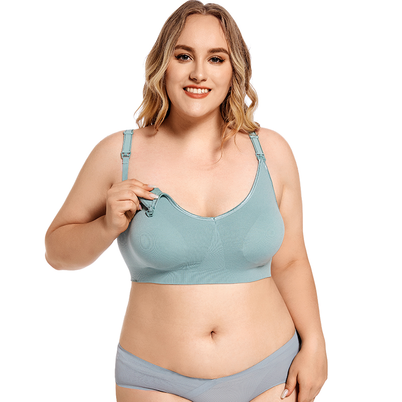 Plus Size Wireless Maternity B - مراجعة Nursing Bra Clip وسعره