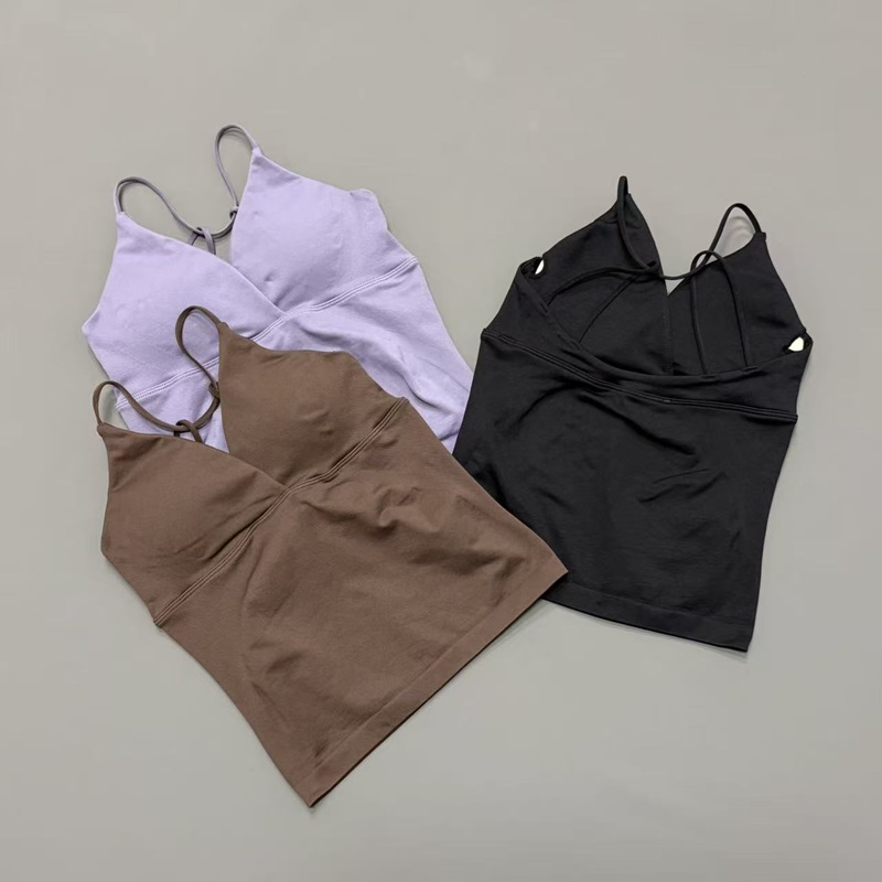 HISTELLO Vision Sports Top Wom - مراجعة T Shirt Bra Seamless وسعره