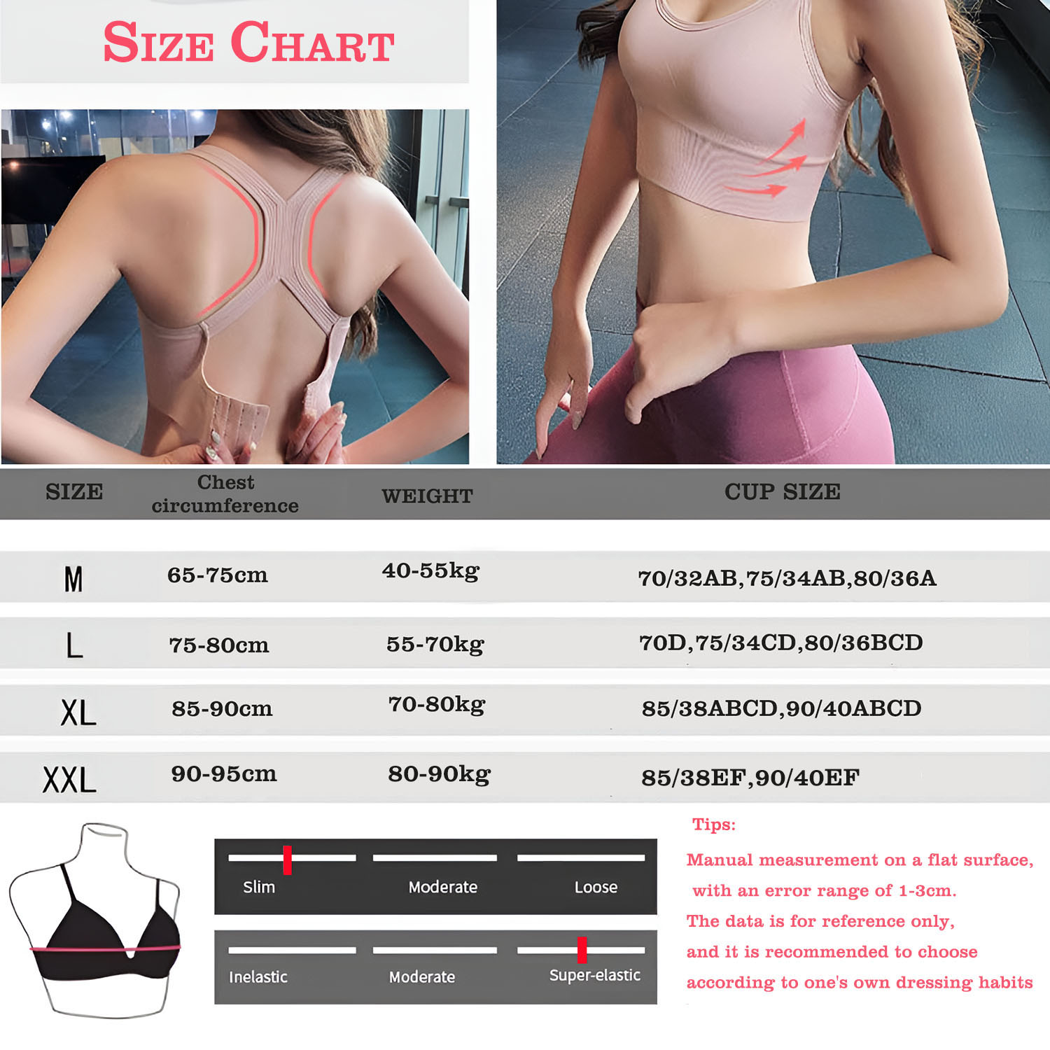 Women's Cross Back Sports Bra  - مراجعة Full Coverage Bra وسعره
