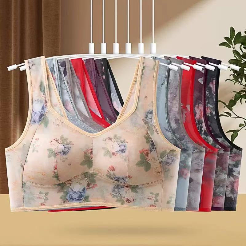 Women's Ice Silk Non-Padded Wi - مراجعة Full Coverage Bra وسعره